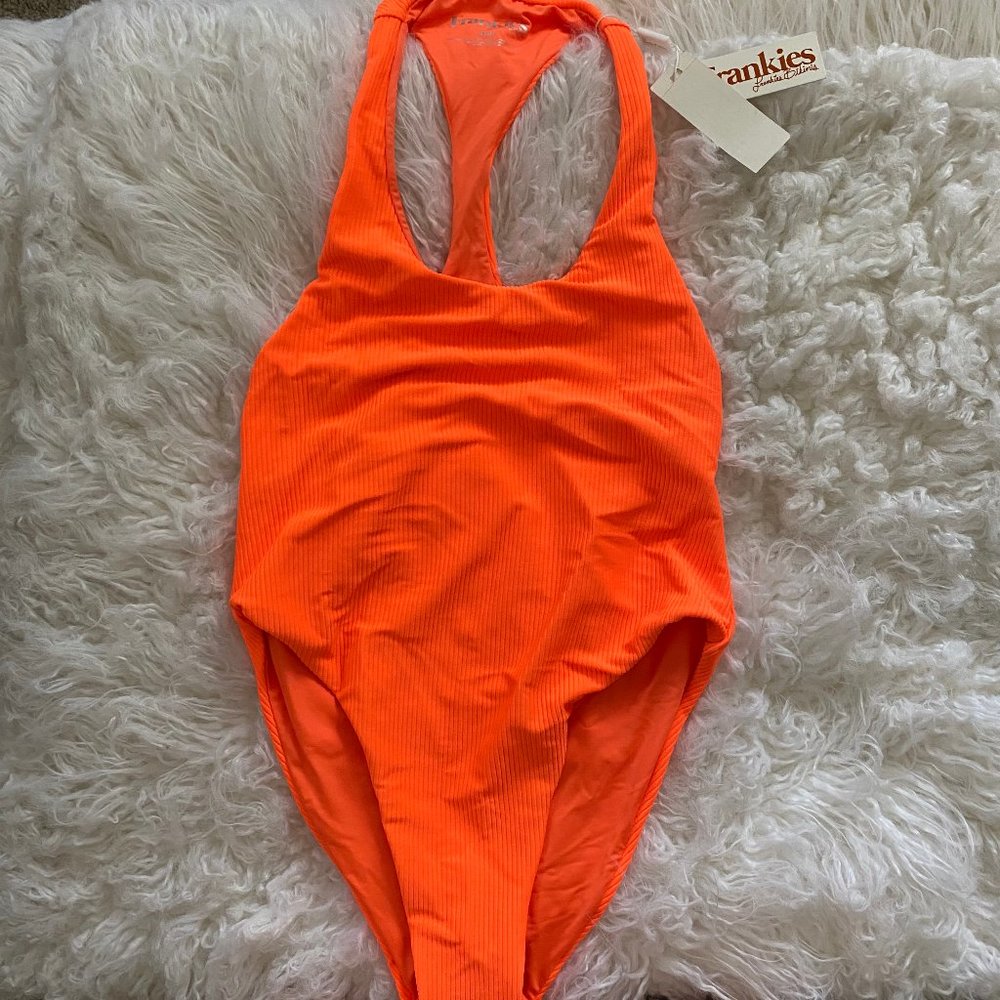 Bright Orange Frankies Bikini SIZE M